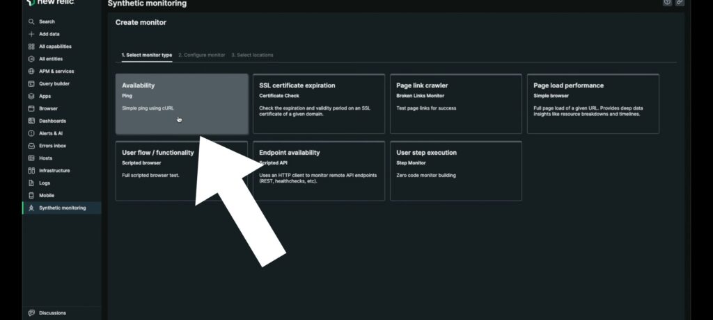 dashbord availability